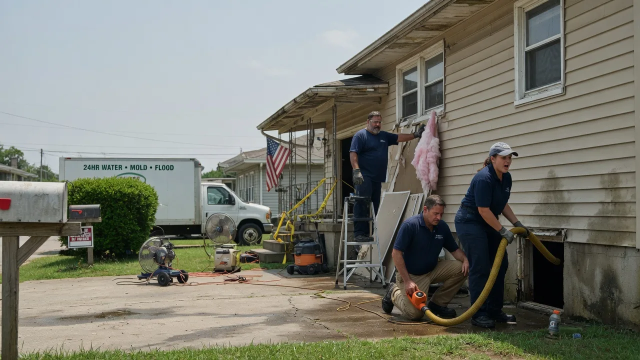 Water Damage Repair in Alabama near me